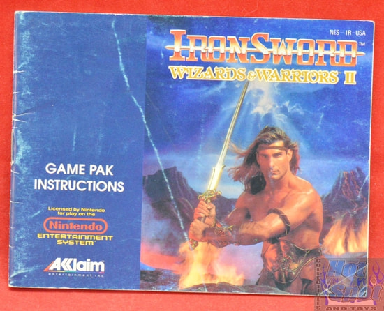 Iron Wizards and Warriors II BOOKLET ONLY