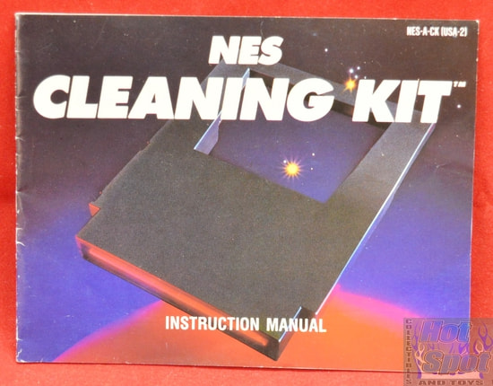 NES Cleaning Kit BOOKLET ONLY