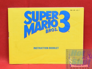 Super Mario Bros. 3 NES Instruction Booklet