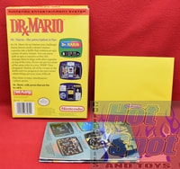Dr. Mario Original Box, Instruction Manual & Poster! *NO GAME*
