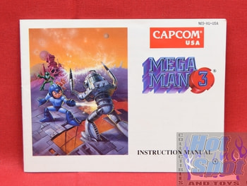Mega Man 3 Instruction Manual