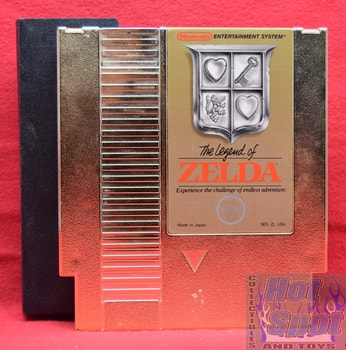 The Legend of Zelda Game Cartridge - Gold
