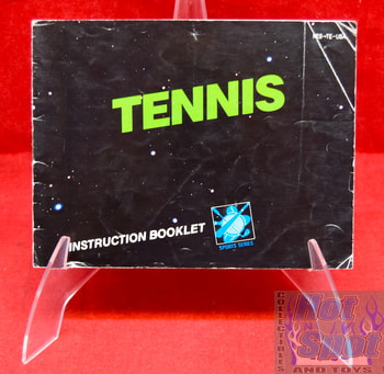 5138 Tennis Instruction Booklet