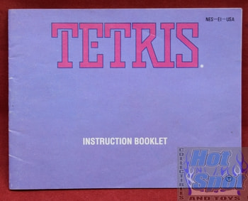 Tetris Instruction Booklet