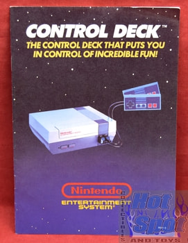 NES Control Deck Console Instruction Booklet Manual