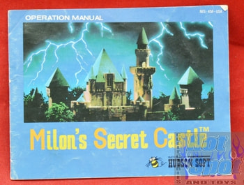 Milon's Secret Castle BOOKLET ONLY