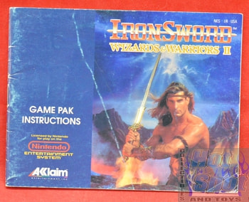 Iron Wizards and Warriors II BOOKLET ONLY
