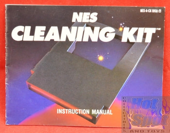 NES Cleaning Kit BOOKLET ONLY