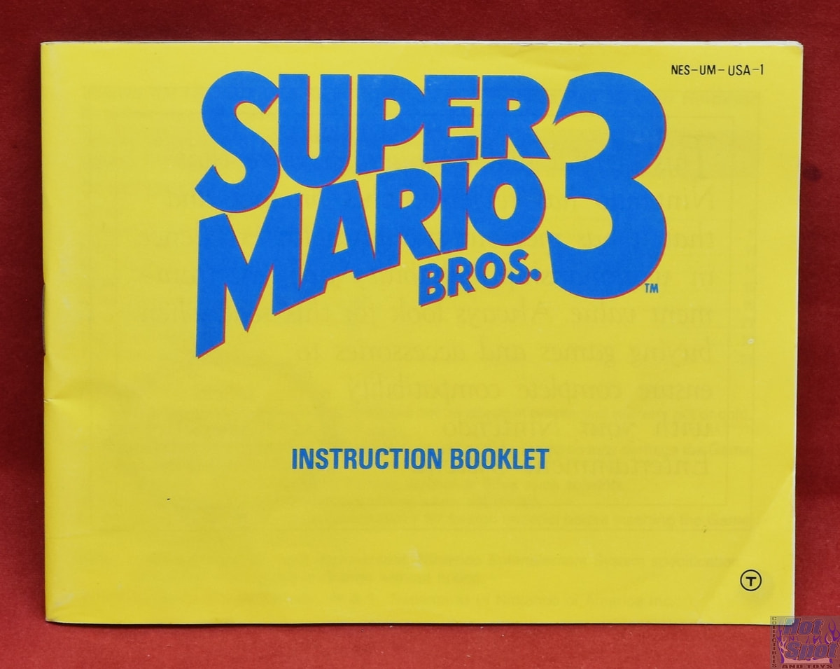 Hot Spot Collectibles and Toys Super Mario Bros. 3 Nintendo NES