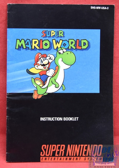 Super Mario World Instruction Booklet