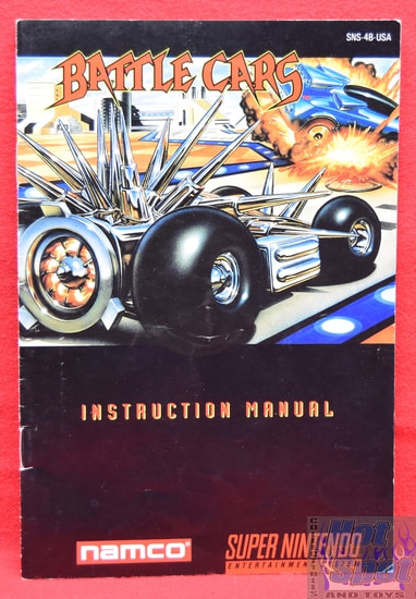 Battle Cars Instruction Manual