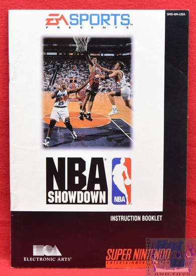 NBA Showdown Instruction Booklet