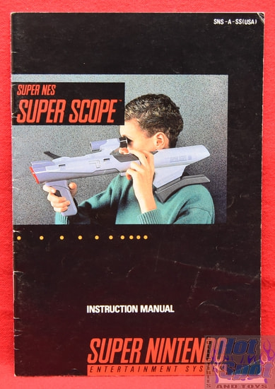 Super Scope Instruction Booklet for Super NES
