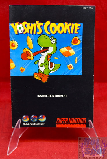Yoshi's Cookie Instruction Booklet