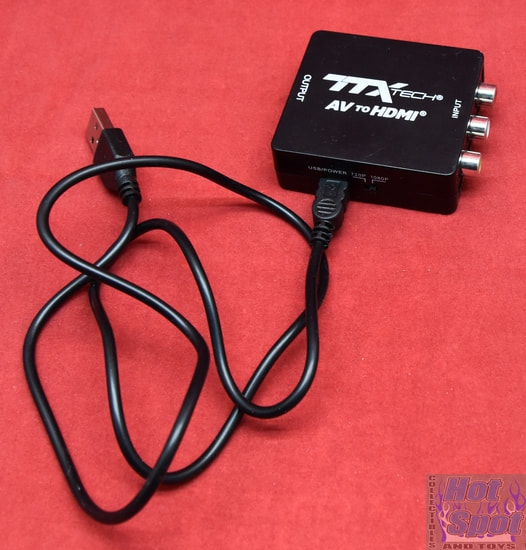 RCA / AV to HDMI Adapter w/ USB Power Cord