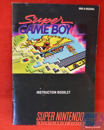 Super Game Boy Instruction