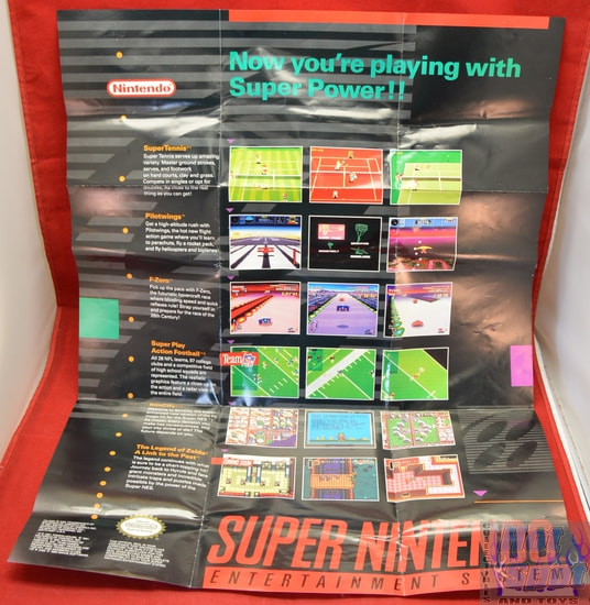 Hook up Poster SNES