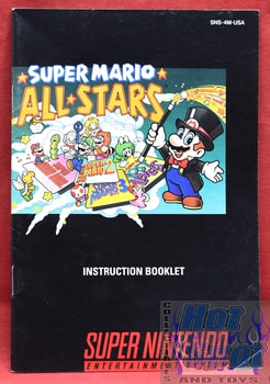 Super Mario All Stars Instruction Booklet