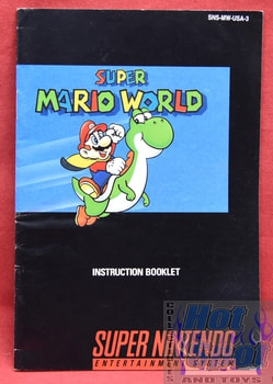 Super Mario World Instruction Booklet