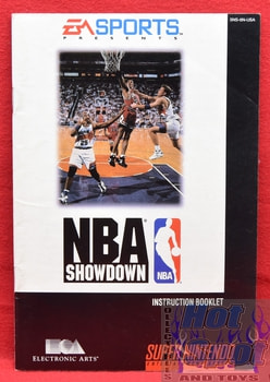 NBA Showdown Instruction Booklet