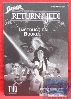 Super Return of the Jedi Instruction Booklet