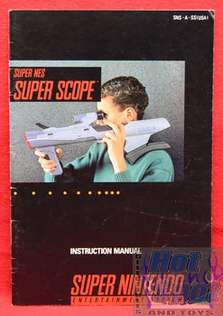 Super Scope Instruction Booklet for Super NES