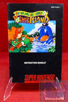 Super Mario World 2 Yoshi's Island Instruction Booklet