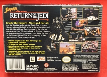 Super Star Wars Return of the Jedi Game