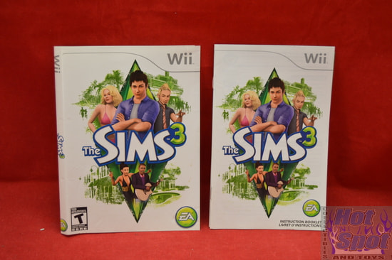 The Sims 3 Instructions Booklet and Slip Cover