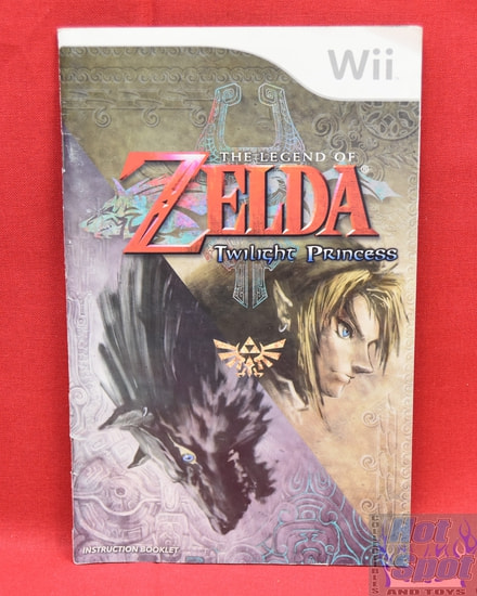 The Legend of Zelda Twilight Princess Instruction Booklet