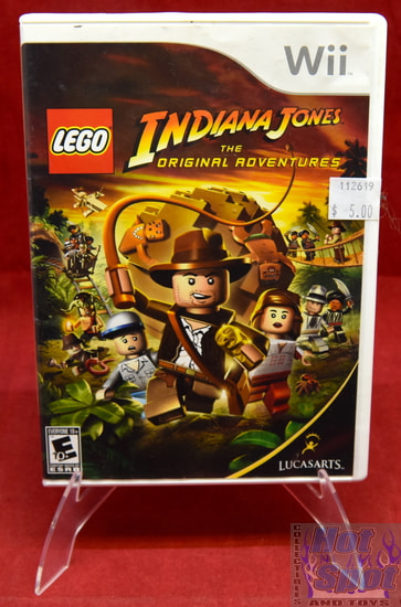 Lego Indiana Jones The Original Adventure Game & Original Case