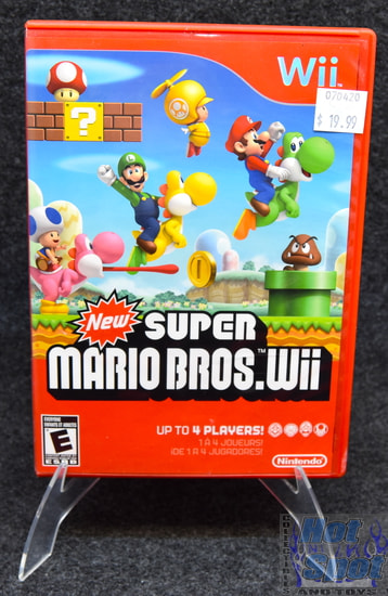 Super Mario Bros Wii Game CIB