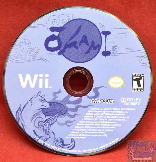 Okami Game Disc Only