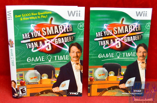 Are You Smarter Than a 5th Grader? Game Time Slip Cover & Booklet