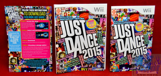 Just Dance 2015 Slip Cover & Booklet