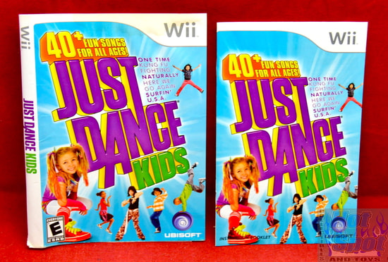 Just Dance Kids Slip Cover & Booklet