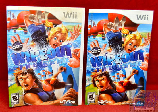 Wipeout The Game Slip Cover & Booklet