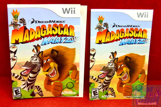 Madagascar Kartz Slip Cover & Booklet