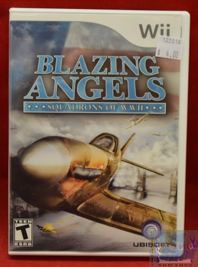 Blazing Angels Squadrons of WWII Game Nintendo Wii