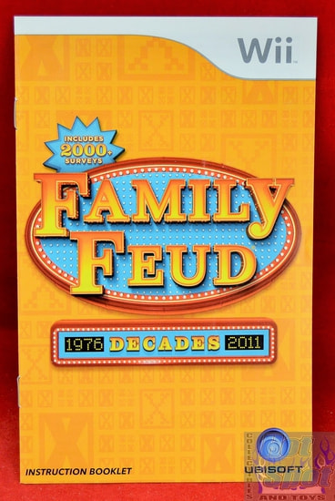 Family Feud Instruction Booklet