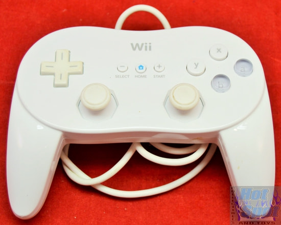 Wii White Controller (Cord)