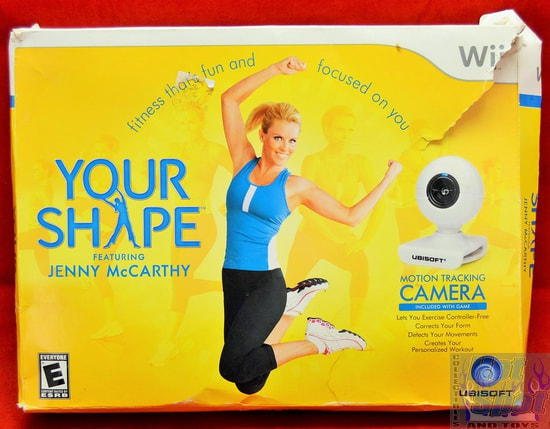 Wii Your Shape Game Motion Tracking Camera Included
