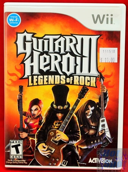 Guitar Hero Legends of Rock Game CIB