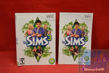 The Sims 3 Instructions Booklet and Slip Cover