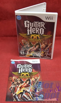 Guitar Hero Aerosmith Wii Covers, Cases, and Booklets