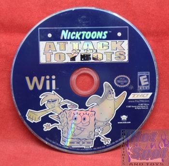 Nicktoons Attack of the Toybots DISC ONLY