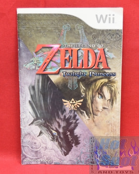 The Legend of Zelda Twilight Princess Instruction Booklet