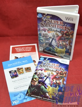 Super Smash Bros. Brawl Wii Covers, Cases, and Booklets