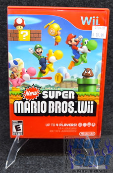 Super Mario Bros Wii Game CIB