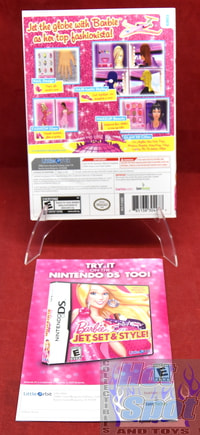 Barbie Jet, Set & Style Original Slip Cover & Booklet